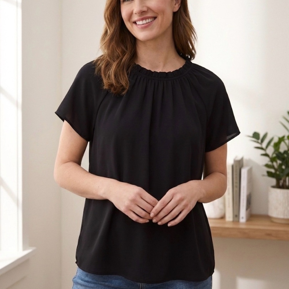 Chic Black Blouse for Women